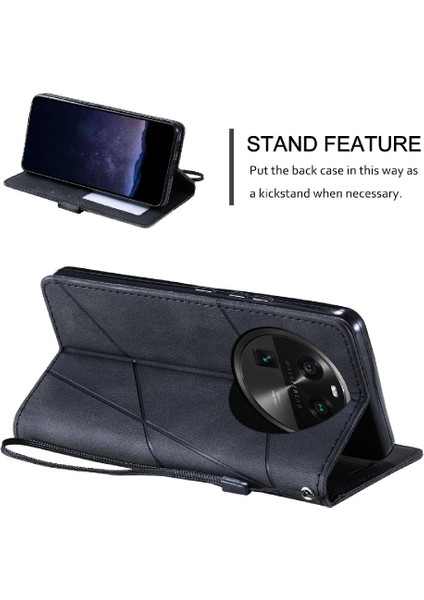 Manyi Mall Oppo Bulmak Için Kılıf X6 Darbeye Pu Deri Kart Tutucu Kickstand Cüzdan (Yurt Dışından)