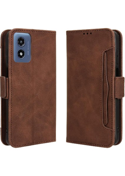 Motorola Moto G Oynamak Için Kılıf 4g 2024 Manyetik Kapatma Ayarlanabilir Kart (Yurt Dışından)