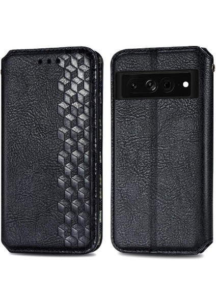 Google Piksel 7 Pro Flip Kapak Kılıf Cüzdan Fonksiyonu Için Kılıf (Yurt Dışından)
