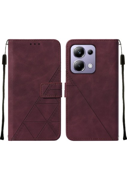 Xiaomi Redmi Not Için Kılıf 13 Pro 4g Pu Deri Flip Folio Kitap Koruyucu (Yurt Dışından)