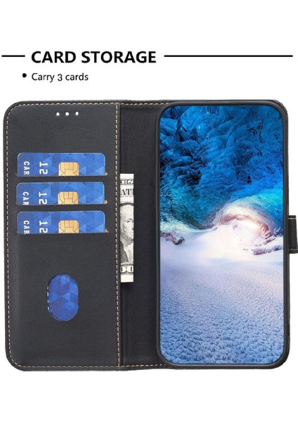 Manyi Mall Samsung Galaxy Case Cüzdan Çoklu Kart Yuvası Çok Renkli Deri Kılıf (Yurt Dışından)