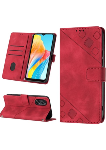 Oppo A38 4g Için Kılıf Manyetik Deri Cüzdan Kapak Çevirin Kart Tutucu (Yurt Dışından) modelleri