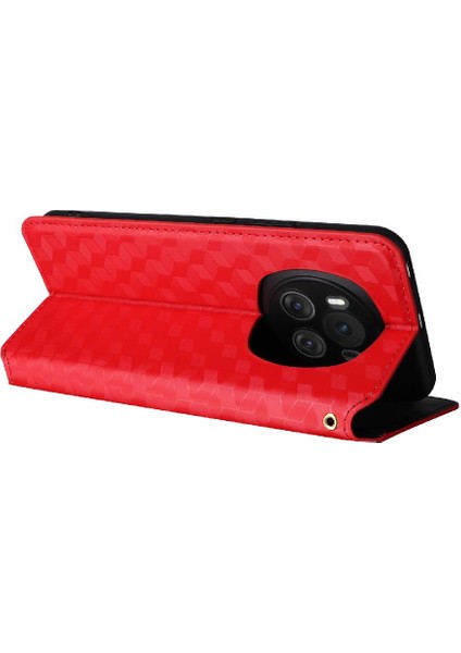 Onur Için Kılıf Sihirli 6 5g Pu Deri 3D Desen Manyetik Kapatma Cüzdan (Yurt Dışından)