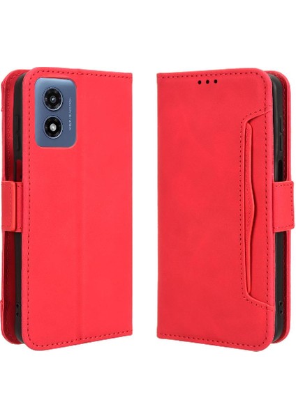 Motorola Moto G Oynamak Için Kılıf 4g 2024 Manyetik Kapatma Ayarlanabilir Kart (Yurt Dışından)