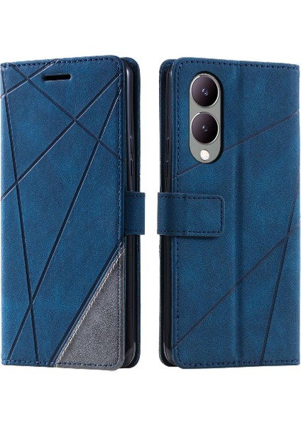 Vıvo Y17S Kart Tutucu Için Kılıf Kickstand Cüzdan Flip Folio Pu Deri (Yurt Dışından) fırsatları