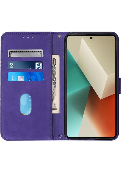 Xiaomi Redmi Not 13 Için Kılıf 5g Flip Folio Kitap Koruyucu Cüzdan Kapak (Yurt Dışından)