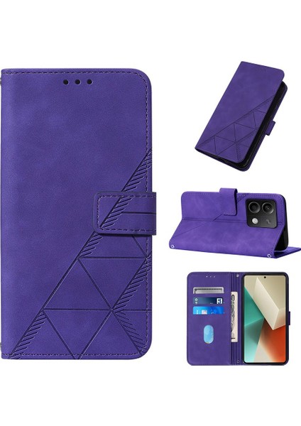 Xiaomi Redmi Not 13 Için Kılıf 5g Flip Folio Kitap Koruyucu Cüzdan Kapak (Yurt Dışından)