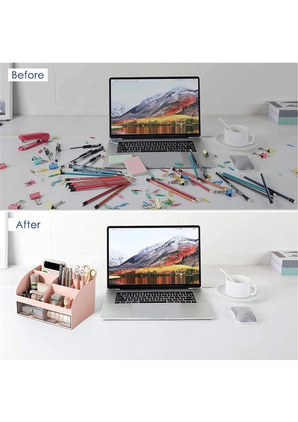 Masa Düzenleyici-Kalem Tutucular Için Ofis Düzenleyici, Uzaktan Pembe (Yurt Dışından) indirimleri