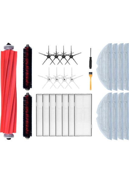 Yedek Parçalar Rulo Fırça Yan Fırçalar Filtre Paspas Pedleri (Yurt Dışından)