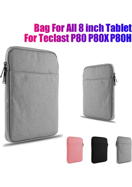 P80 P80X P80H 8 Inç Tablet Kılıfı Için Tablet Çantası (Gri) (Yurt Dışından) fiyatları