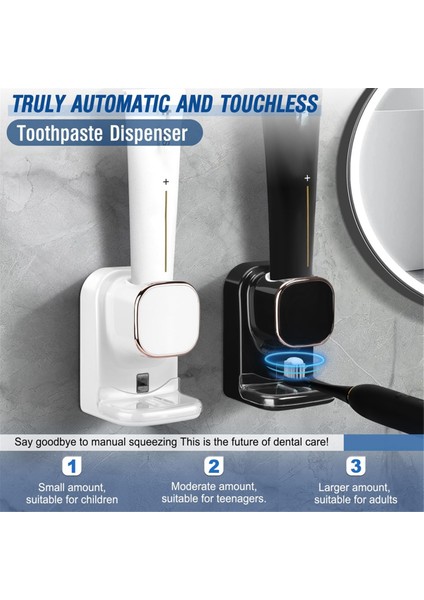 Otomatik Diş Macunu Dispenseri Diş Macunu Dispenseri, Siyah (Yurt Dışından) fiyatları
