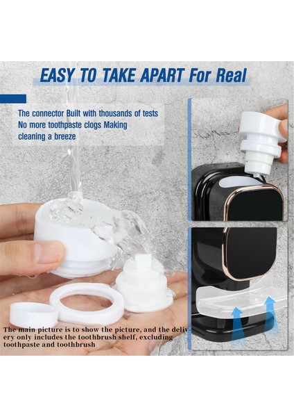 Otomatik Diş Macunu Dispenseri Diş Macunu Dispenseri, Siyah (Yurt Dışından) fırsatları