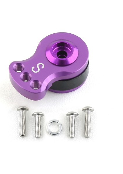 Metal 25 T Ayarlanabilir Servo Koruyucu Kol Boynuz-4 Eksenel SCX10 1/10 Rc Arabalar Helikopter Model Tekne Parçaları, 10 (Yurt Dışından)
