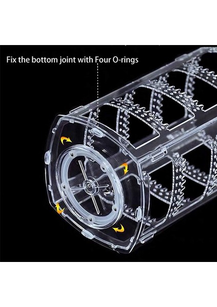 360 Dönen Küpe Tutucu Standı Şeffaf Küpe Düzenleyici, Akrilik (Yurt Dışından) modelleri