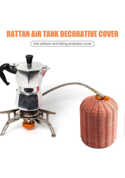 Açık Kamp Için Çok Fonksiyonlu Rattan Gaz Bidonu Saklama Çantası (Yurt Dışından) modelleri