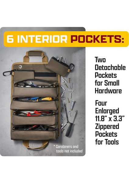 Çok Amaçlı Alet Çantası Yüksek Donanımlı Alet Çantası (Yurt Dışından) indirimleri