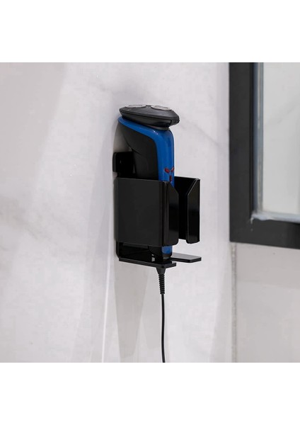 Elektrikli Duvara Montaj Tutucu Akrilik Tıraş Makinesi Tutucu Askı Tıraş Makinesi Organizatör Erkekler Banyo Duş Depolama, A (Yurt Dışından) fiyatları