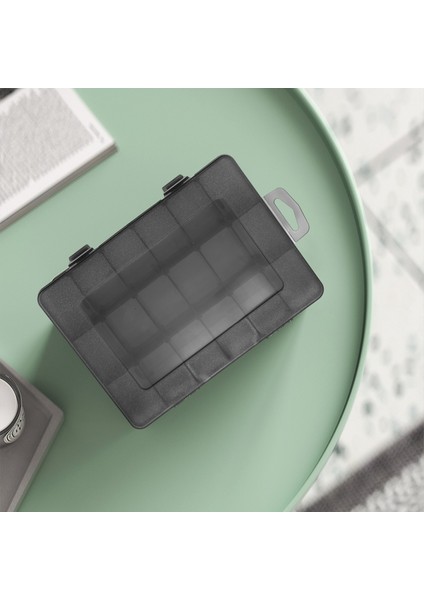 Düzenleyici, 18 Çıkarılabilir Izgaralı Bölmeli Plastik Saklama Kutusu (Yurt Dışından) indirimleri