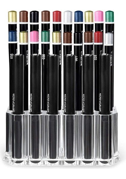 Banyo Tezgahı Için 26 Yuvalı Plastik Makyaj Fırçası Saklama (Yurt Dışından) indirimleri