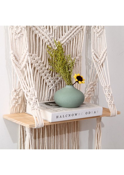 Makrome Duvara Asılan Sh Boho Pamuk Ip Dokuma Goblen (Yurt Dışından) modelleri