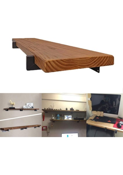 2 Adet Sh Braket Sh Destek Ağır Hizmet Braketi Sh (25CM) (Yurt Dışından) fiyatları