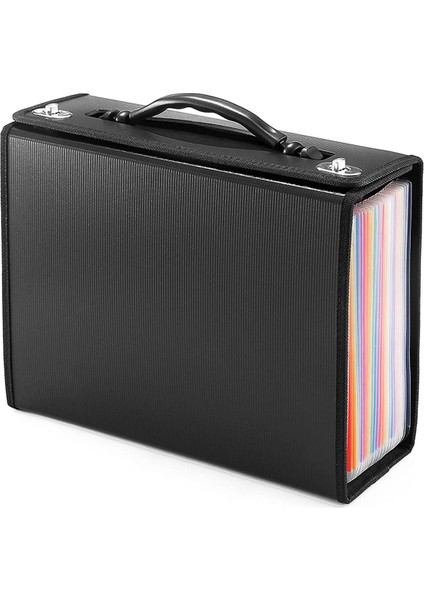 Ofis Için 24 Cep Genişleyen Dosya Klasörü Accordian Dosya Düzenleyici (Yurt Dışından) indirimleri