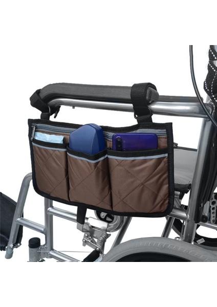 Çok Fonksiyonlu Tekerlekli Sandalye Yan Saklama Çantası Ofis Koltuğu Mor (Yurt Dışından) modelleri