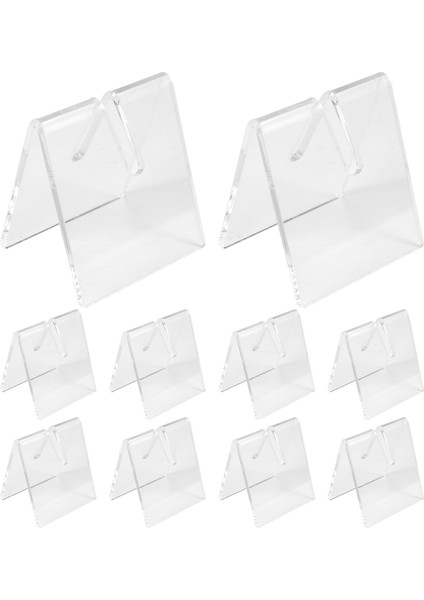 10PCS Şeffaf Akrilik Bıçak Bıçağı Ekran Standı Tutucular (Yurt Dışından)
