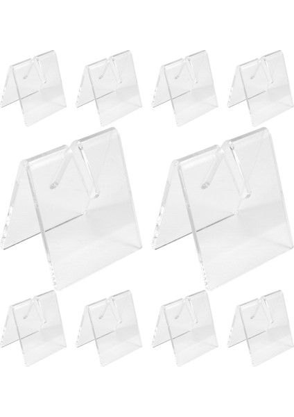 10PCS Şeffaf Akrilik Bıçak Bıçağı Ekran Standı Tutucular (Yurt Dışından) fiyatları