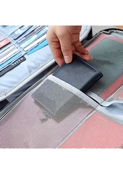 Dosya Cebi Tutucu, Kod Kilitli Oxford Belge Saklama Çantası (Gri) (Yurt Dışından) modelleri