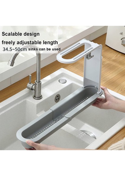 Uzatılabilir Mutfak Lavabo Depolama Rafı Asılı Sepet Lavabo Sh Pembe (Yurt Dışından) indirimleri