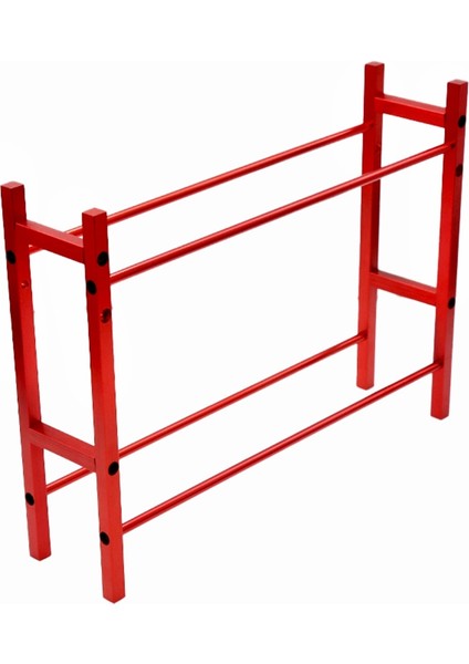 Yeni 1/10 Ölçekli 1.9 2.2 Jant Lastik Depolama Rafı Rc Paletli-4 Eksenel SCX10 D90 D110 Rc Araba, Kırmızı (Yurt Dışından)