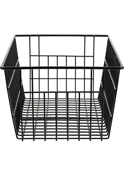 2'li Paket Tel Saklama Sepetleri, Çiftlik Evi Metal Tel Sepet (Siyah) (Yurt Dışından) modelleri