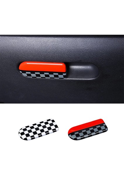 Araba Havasız Ortam Kabini Kolu Saklama Kutusu Ayar Kapağı Iç Dekorasyon Çıkartması S Jcw F54 F60 Beyaz (Yurt Dışından) modelleri