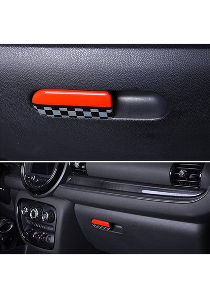 Araba Havasız Ortam Kabini Kolu Saklama Kutusu Ayar Kapağı Iç Dekorasyon Çıkartması S Jcw F54 F60 Beyaz (Yurt Dışından) fırsatları