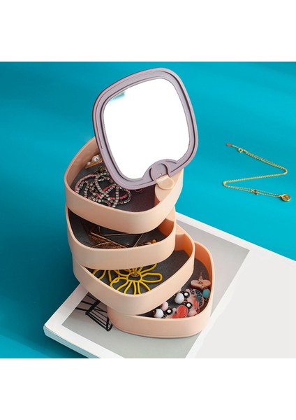 Basit Kız Küpe Plaka Mücevher Kutusu, Mücevher Saklama Kutusu Beyaz (Yurt Dışından) modelleri