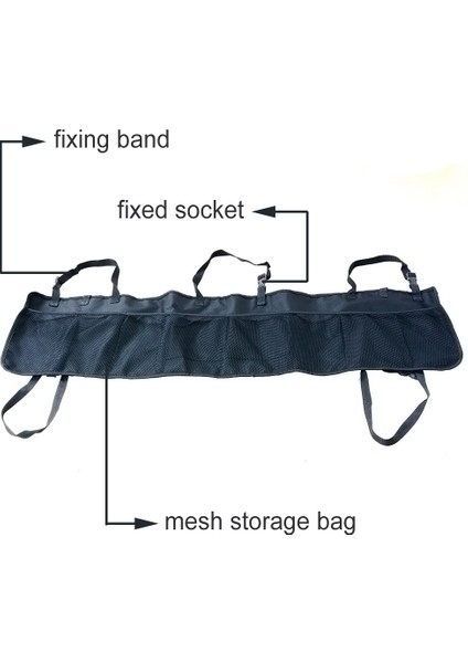 Araba Arka Koltuk Saklama Çantası Çok Asılı Cep ve Çanta Düzenleyici (Yurt Dışından) modelleri