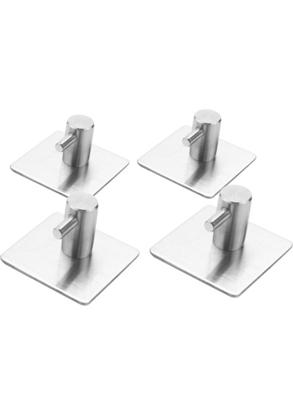4 Adet S Mutfak Banyo Lavabo Dolapları Için Yapışkanlı Kanca (Yurt Dışından) fiyatları