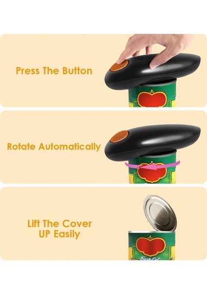 Elektrikli Konserve Açacağı, Ev Hanımları ve Yaşlılar Için Tek Tuşla Mutfak Aleti (Yurt Dışından) indirimleri