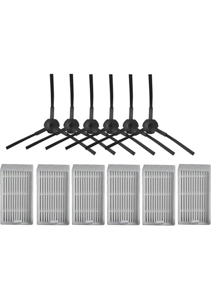 Elektrikli Süpürge Birincil Toz Filtresi Paspas Pedi Yan Fırça V3 V5 V5S V3S V5S Pro V50 X5 Hepa Filtre Yan Fırça (Yurt Dışından)