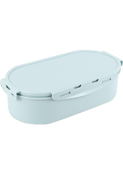 Çıkarılabilir Çoklu Izgara Plastik ve Şeker Çerezlik Tabağı-Mavi (Yurt Dışından)