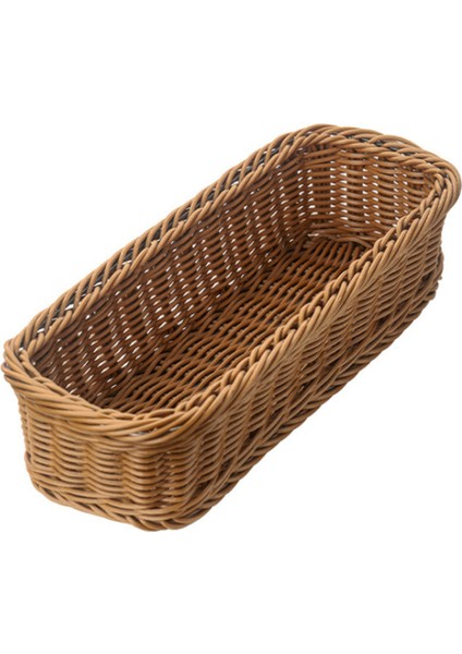 Masaüstü Çatal Bıçak Takımı Depolama Dokuma Sepet Restoran Drenaj Depolama, Kahverengi (Yurt Dışından) fiyatları