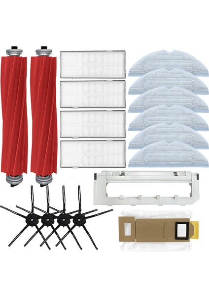 S7 T7S T7S Artı Ana Fırça Kapağı Hepa Filtre Paspas Pedi Yedek Parça Elektrikli Süpürge Aksesuarları (Yurt Dışından)