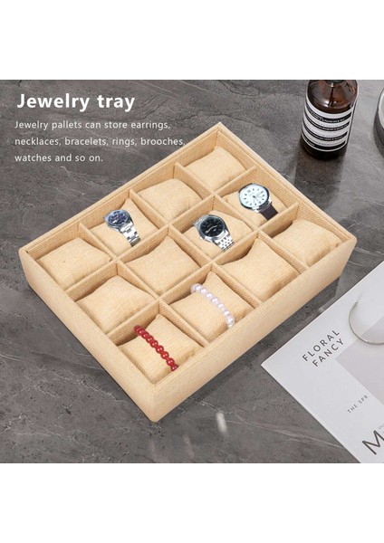 18 Örgü Takı Tepsisi Istiflenebilir Vitrin Saklama Kutusu (Yurt Dışından) fiyatları