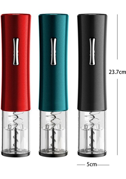 2x Akıllı Elektrikli Şarap Açacağı Tirbuşon Akülü Otomatik Tirbuşon Şarap Şişe Açacakları Kuru Pil Mutfak Aracı Siyah (Yurt Dışından) fiyatları