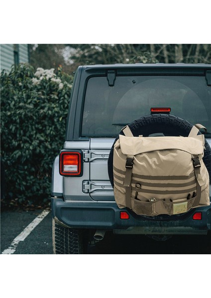 Wrangler Jk Jku Jl Için Büyük Kapasiteli Yedek Lastik Saklama Çantası, Haki (Yurt Dışından) indirimleri