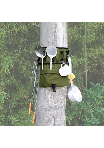 Açık Kamp Tencere Tutucu Asılı Katlanır Sofra Saklama Çantası (Yurt Dışından) modelleri