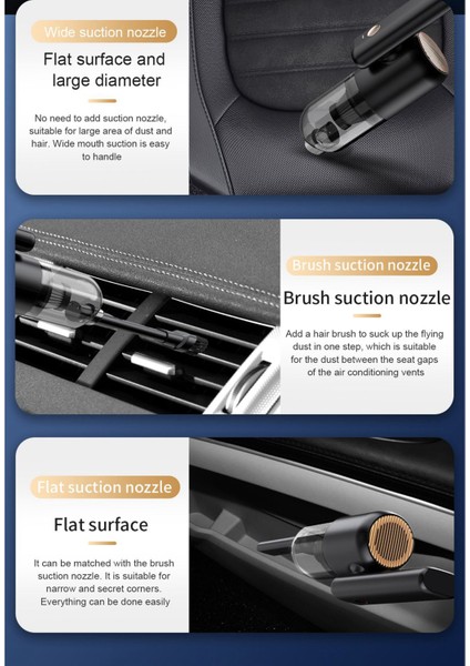 10000PA El Elektrikli Süpürge Araba Mini Klavye Temizleyici Kit C (Yurt Dışından) modelleri