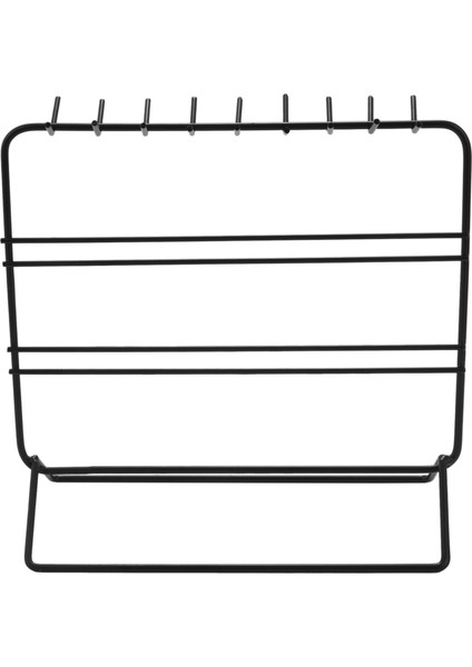 Demir Takı Rafı Küpe Kolye Kancalı Vitrin Kaplaması (Yurt Dışından)