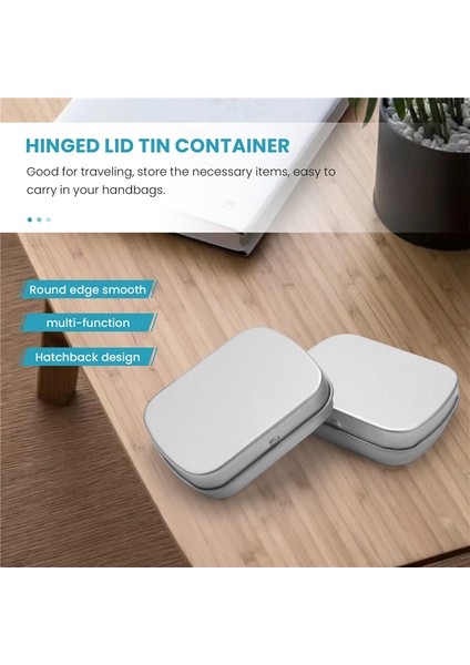 Metal Konteynerler-12'li Paket Metal Teneke Kutu Mini Taşınabilir Kutu Konteynerler (Yurt Dışından) indirimleri